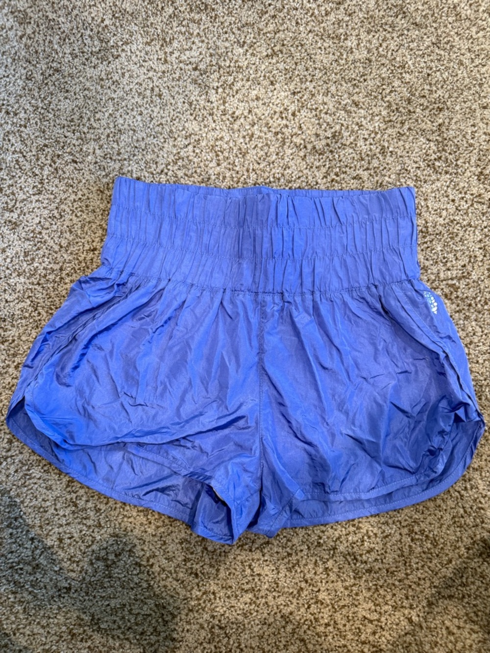 FP Movement by Free People High-Waist Purple Athletic Shorts